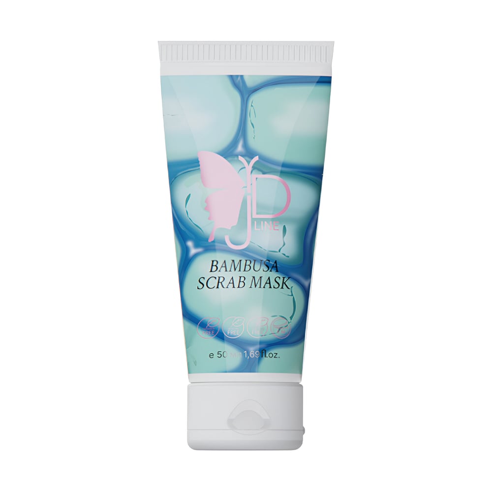 Маска-скраб для обличчя 3 в 1 JD Line Bambusa Scrub Mask, 50 мл